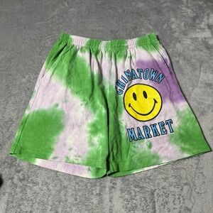 Chinatown Market x Smiley Tie Dye Mens Shorts‎ Size L Streetwear Casual